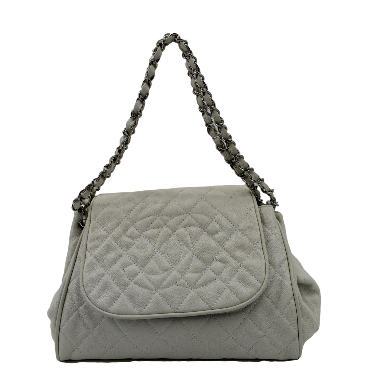 Chanel Mini Timeless Classic Handle Bag  White Crossbody Bags Handbags   CHA892979  The RealReal
