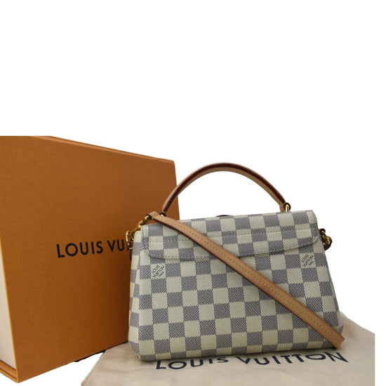Buy Louis Vuitton Croisette Handbag Damier White 3098301