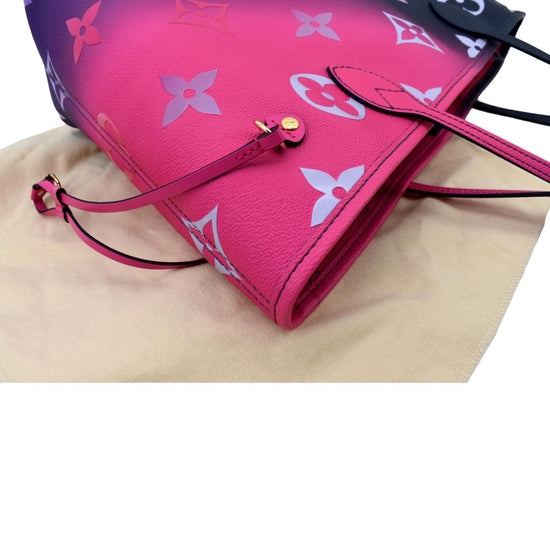 Louis Vuitton Neverfull MM Midnight Fuchsia in Coated Canvas with Gold-tone  - US