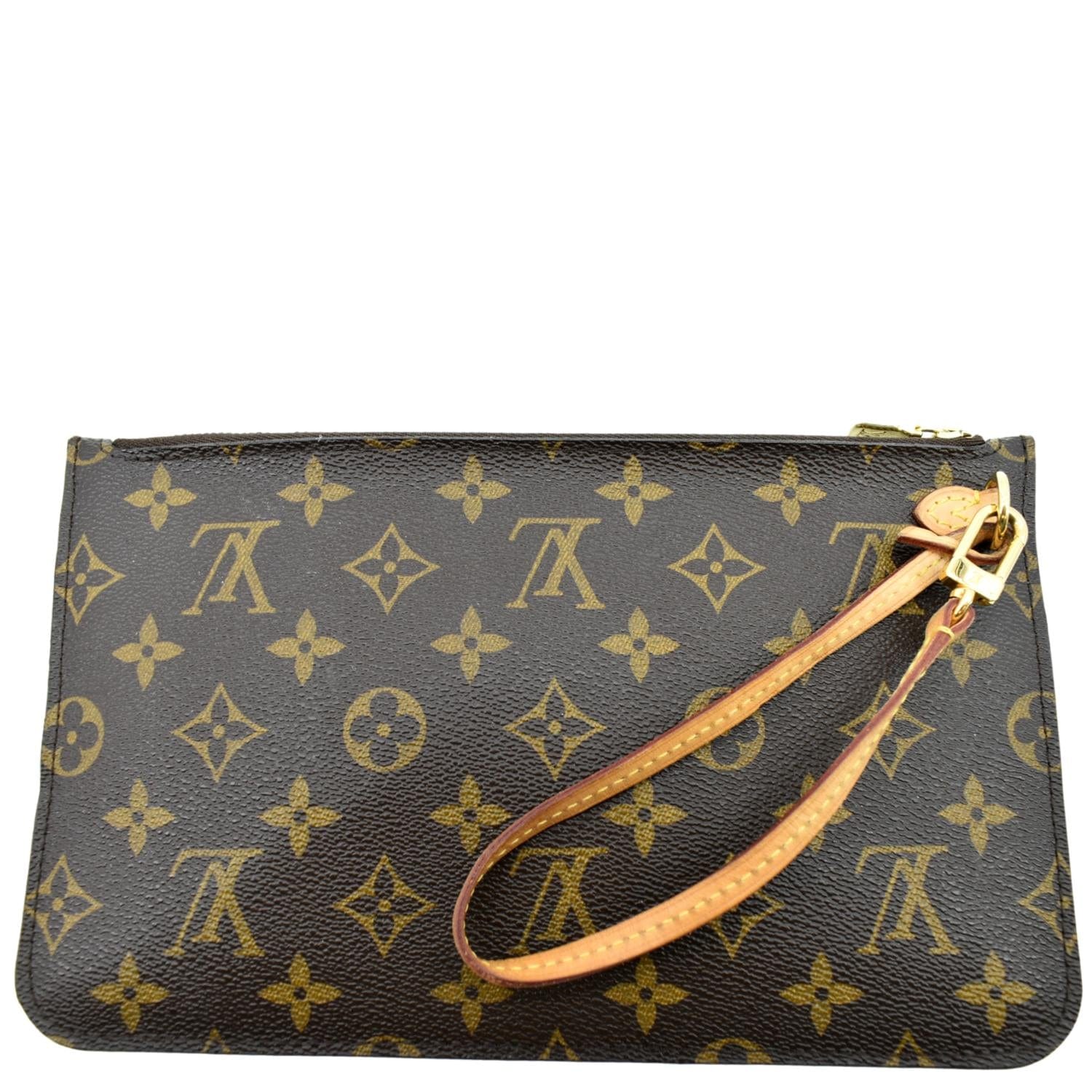 Louis Vuitton Monogram Neverfull Pochette Clutch