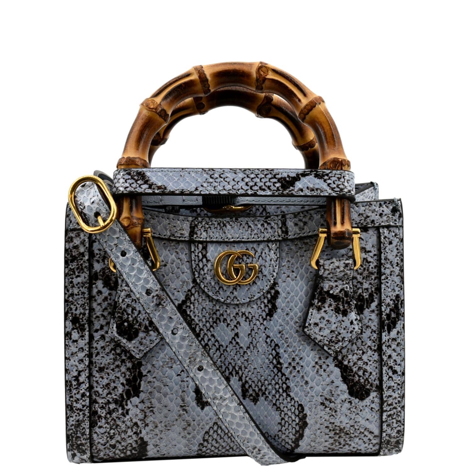Gucci Diana mini tote bag in black leather