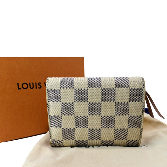 LV Victorine Wallet - Damier azur , Women's Fashion, Bags