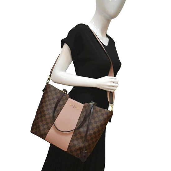 Louis Vuitton Jersey Tote Damier Ebene Magnolia – Dr. Runway