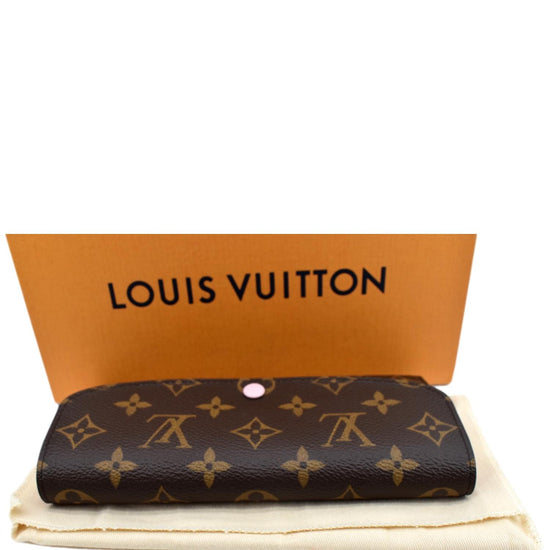 LV Monogram Emilie Wallet Rose Ballerine - Reetzy