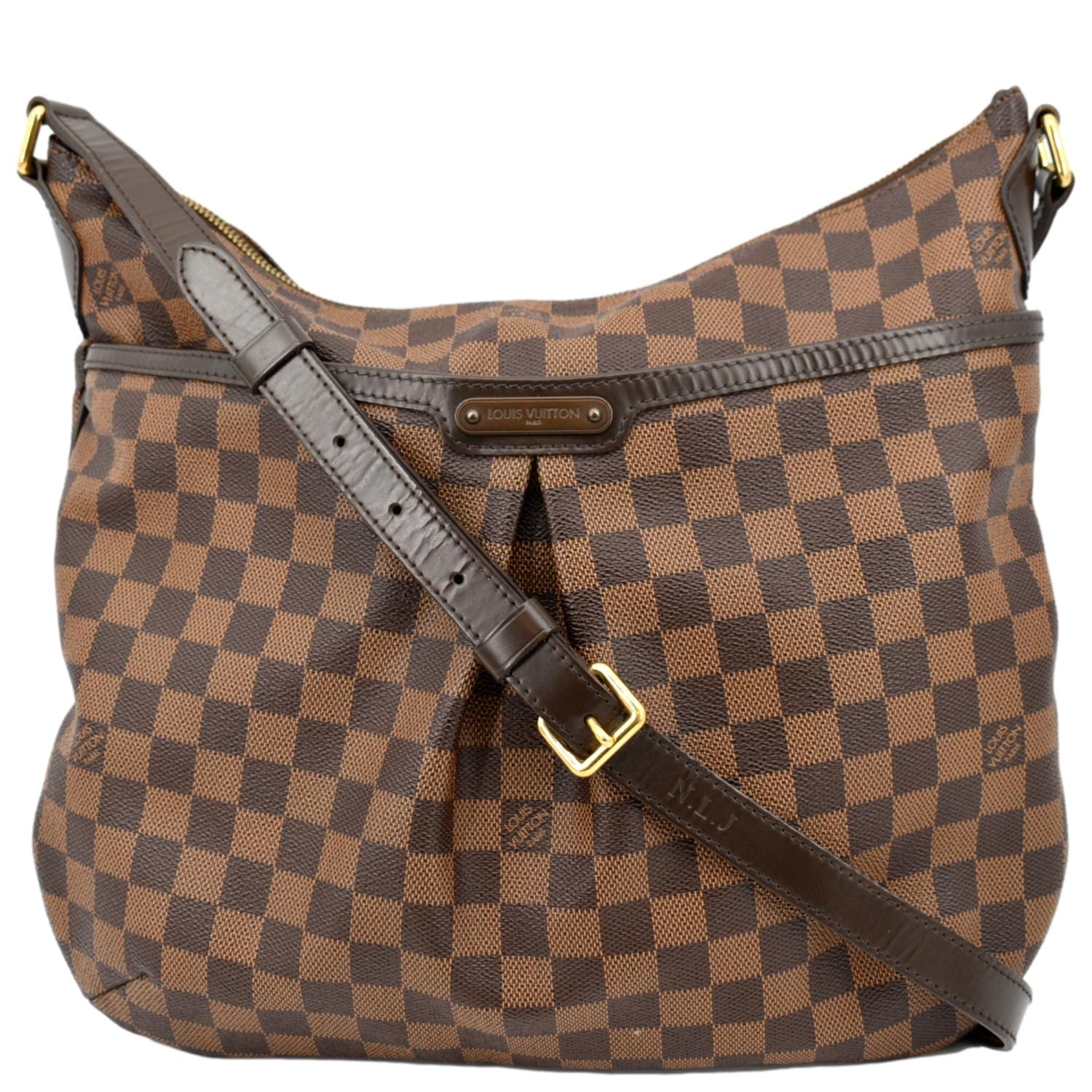 Brown Louis Vuitton Damier Ebene Bloomsbury GM Crossbody Bag