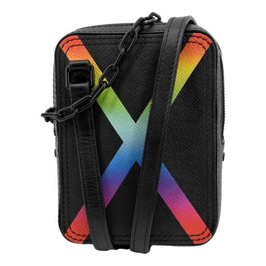 Louis Vuitton Taiga Rainbow Danube Messenger Bag - Black Messenger Bags,  Bags - LOU503998