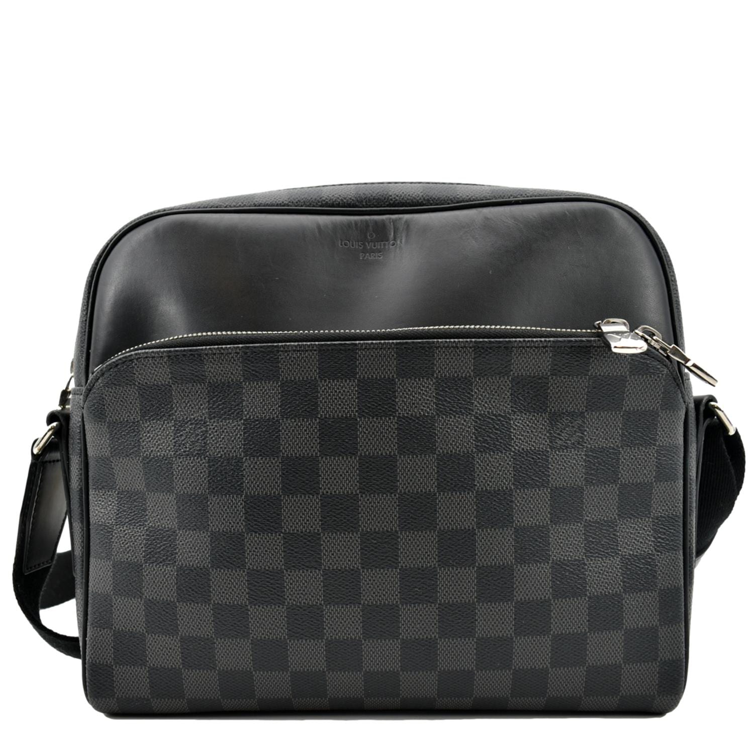 Louis Vuitton 2018 Glaze Messenger PM Shoulder Bag - Black