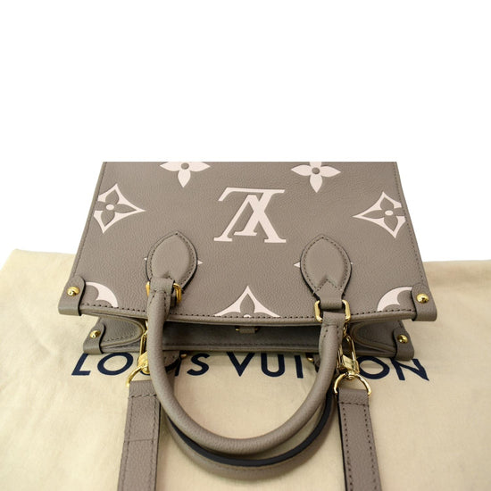 Louis Vuitton OnTheGo PM Empreinte Dove Cream - LVLENKA Luxury