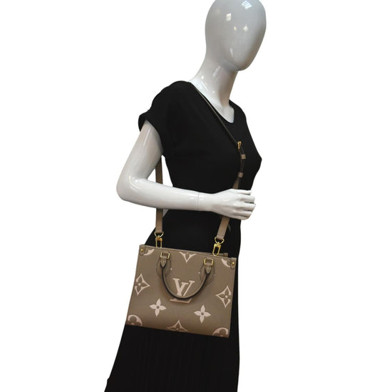 Louis Vuitton Bicolor Monogram Giant Empreinte OnTheGo PM 