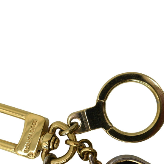 Louis Vuitton Pochette Extender Key Ring - Gold Keychains