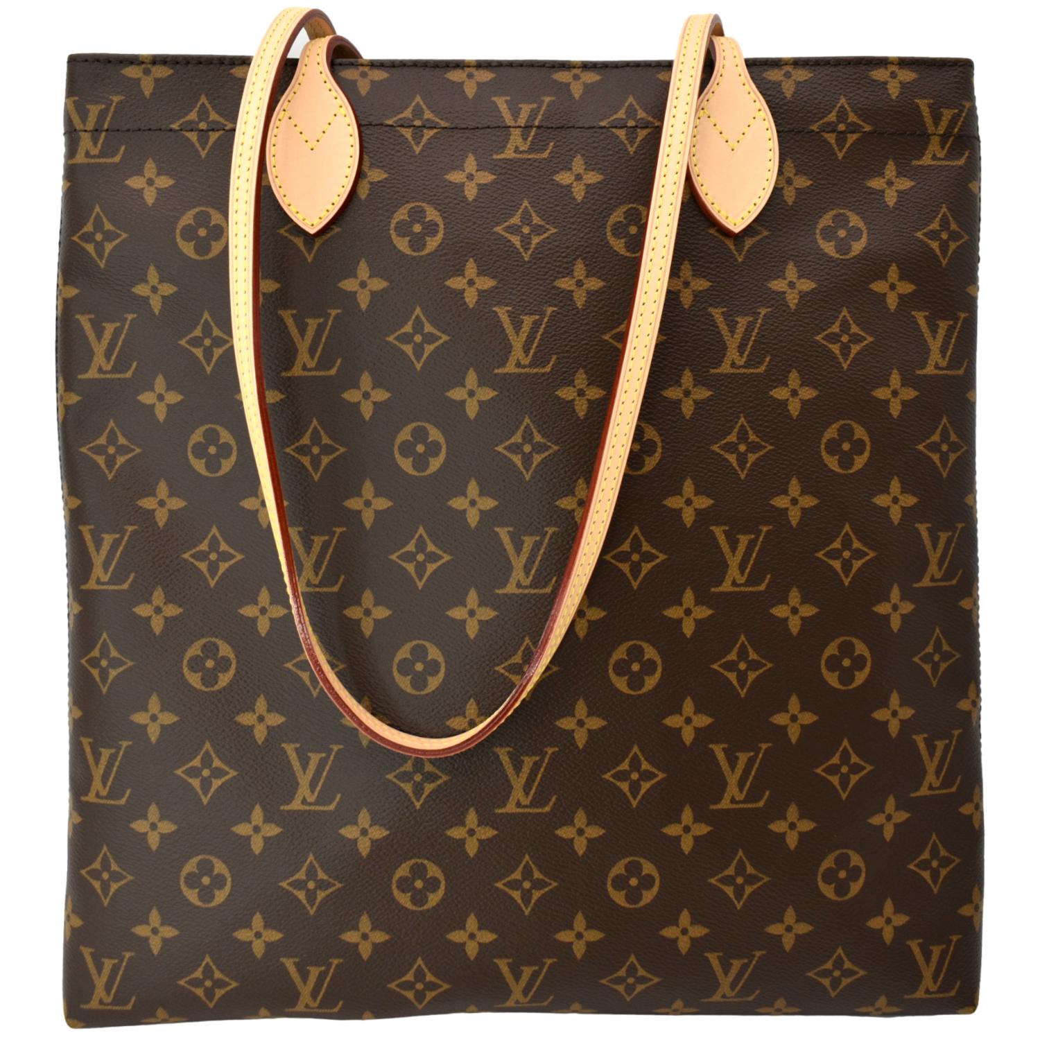 Louis vuitton bag with the brown and light brown monogram on one