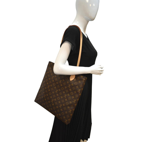 Carry it cloth tote Louis Vuitton Brown in Fabric - 34264686