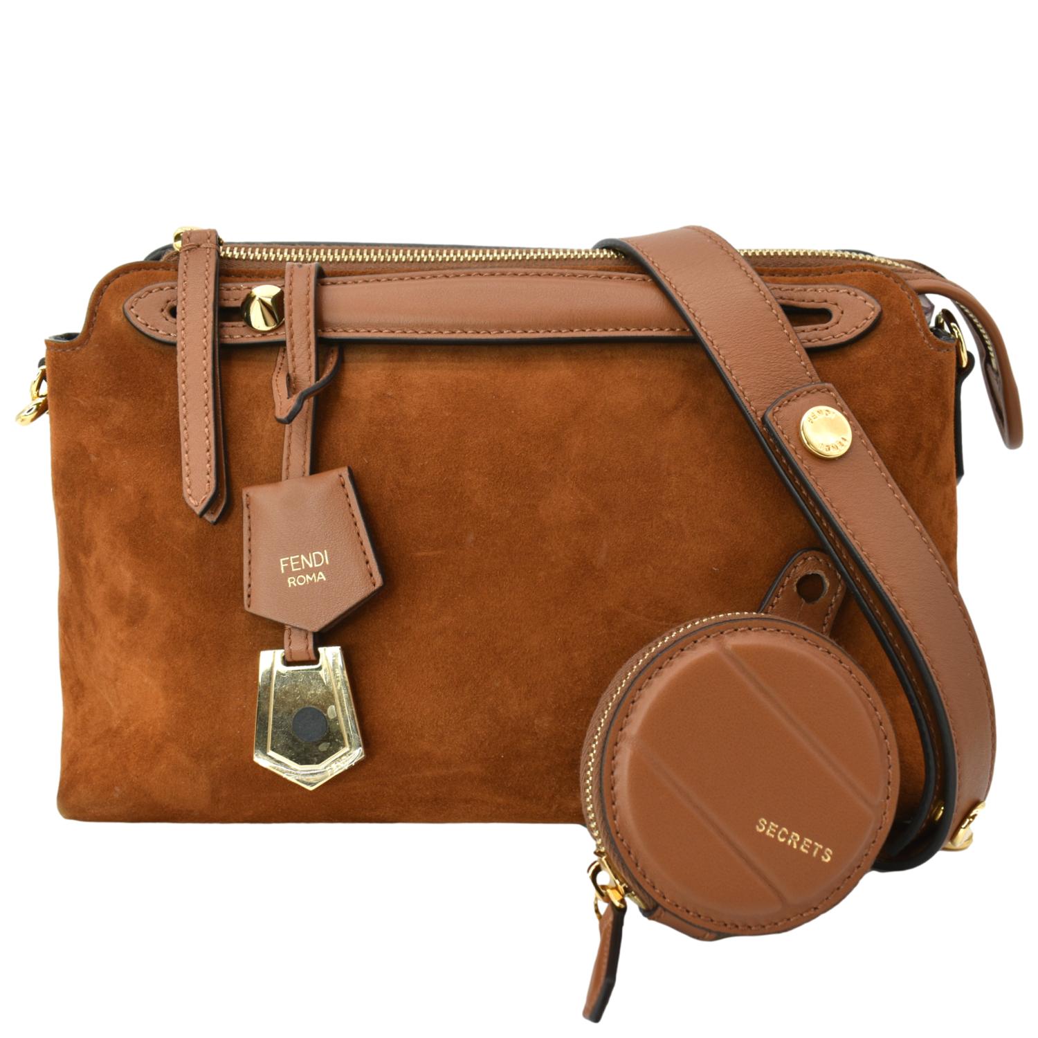 By The Way Medium - Brown leather Boston bag
