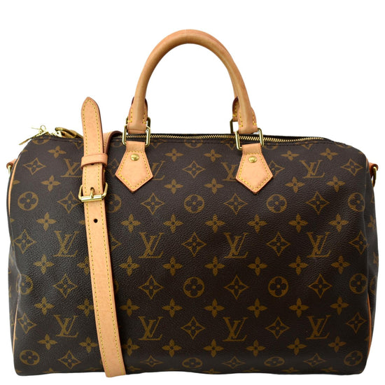 Louis Vuitton Monogram Canvas Speedy Bandouliere 35 M41111