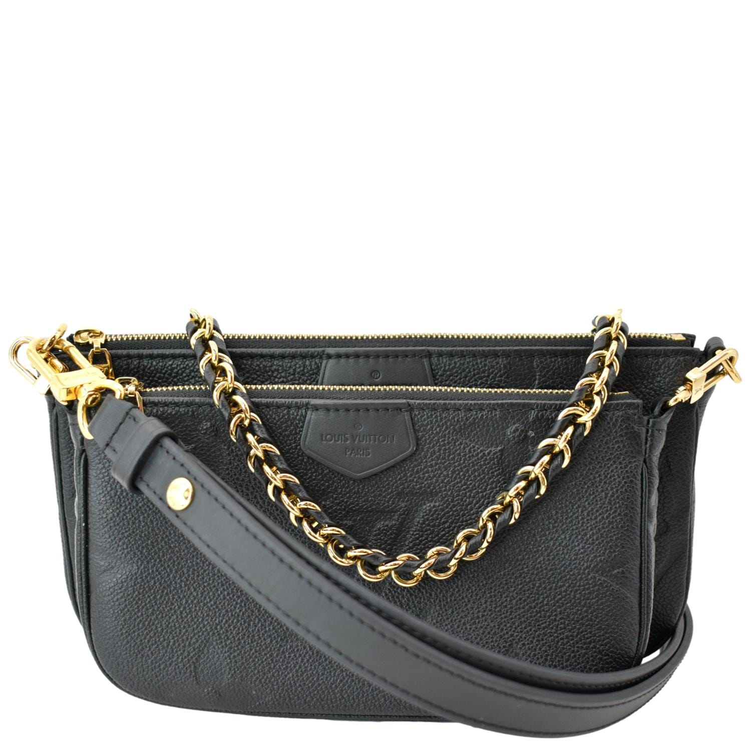 LOUIS VUITTON Multi Pochette Accessoires Black Monogram Empreinte