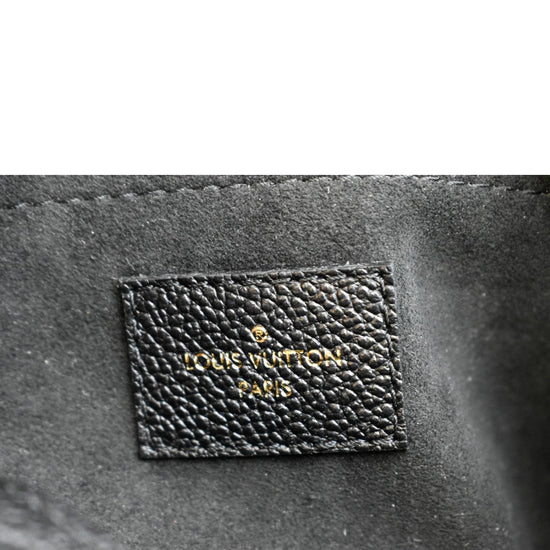 Louis Vuitton Black Empreinte Giant Monogram Speedy Bandoulière 20