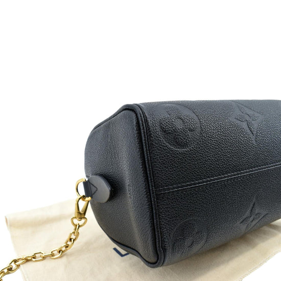 Louis Vuitton Noir Black Empreinte Speedy 20 Bandouliere Crossbody - A  World Of Goods For You, LLC