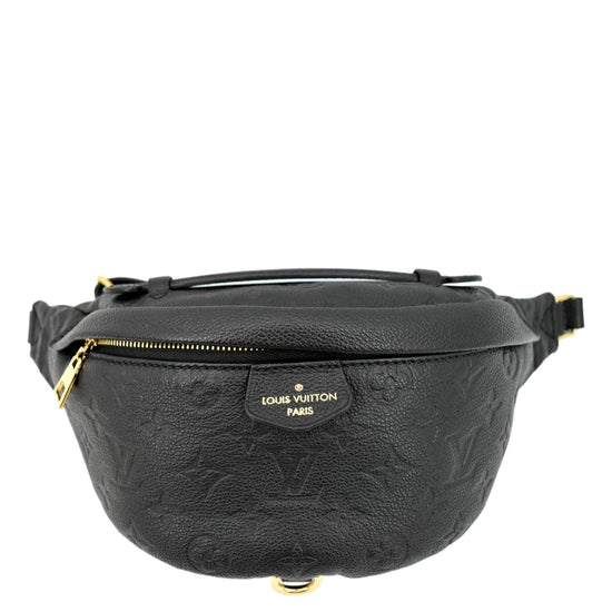 Louis Vuitton Black Empreinte Leather Bum Bag - A World Of Goods