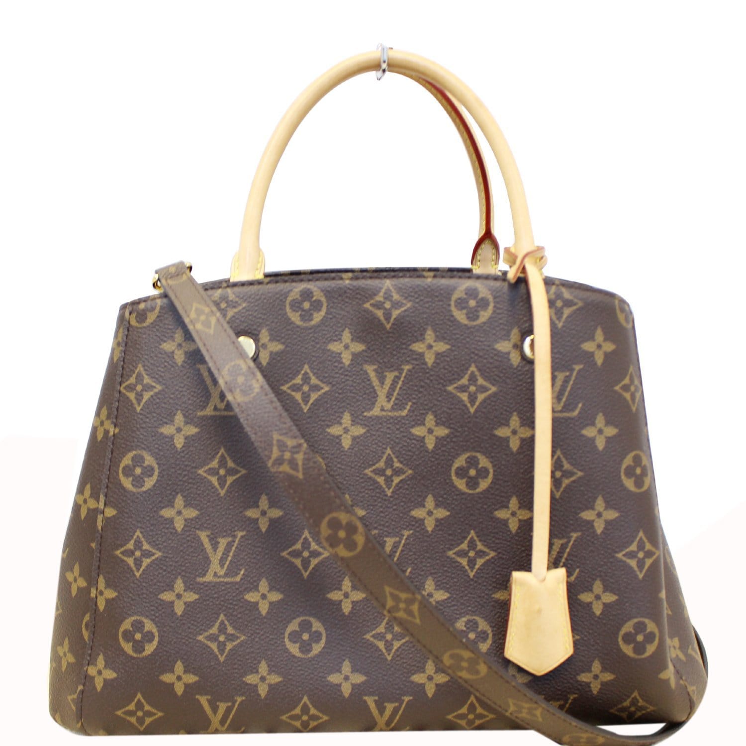 LOUIS VUITTON CA3184 Montaigne MM Satchel Monogram LV Speedy Purse Shoulder  Bag