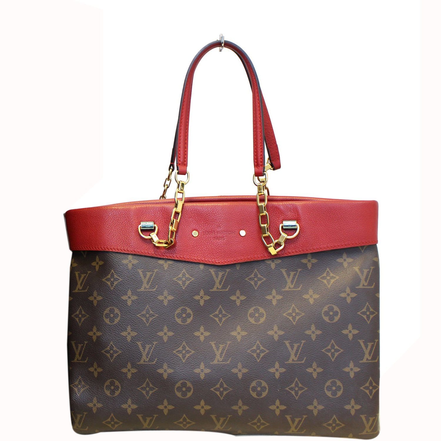 Louis Vuitton Pallas Chain Shopper Monogram Canvas Bag