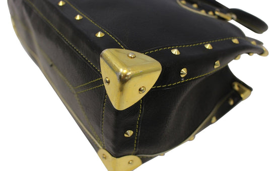 Sold at Auction: Black Suhali Goat Leather Louis Vuitton 'Lockit