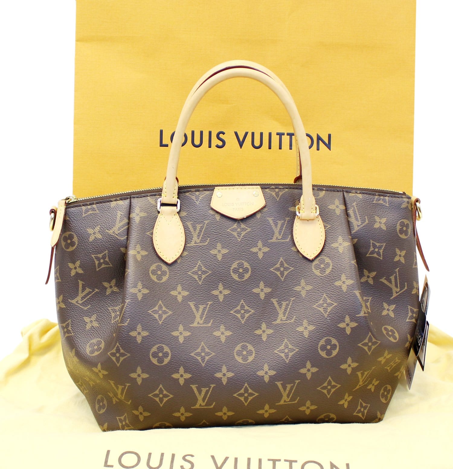 LOUIS VUITTON Monogram Turenne MM 2 Way Shoulder Bag E4263