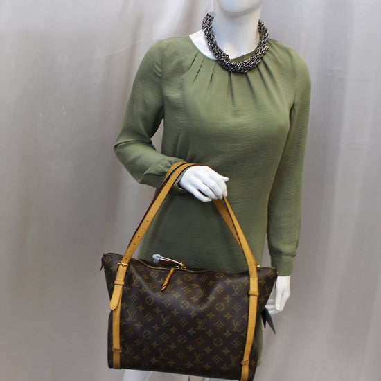 LOUIS VUITTON Monogram Canvas Tuileries Shoulder Tote Bag