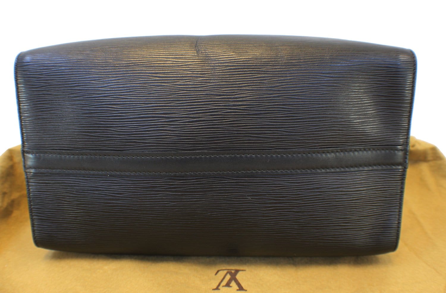 Authentic LOUIS VUITTON Epi Leather Black Speedy 30 Satchel Bag TT1450