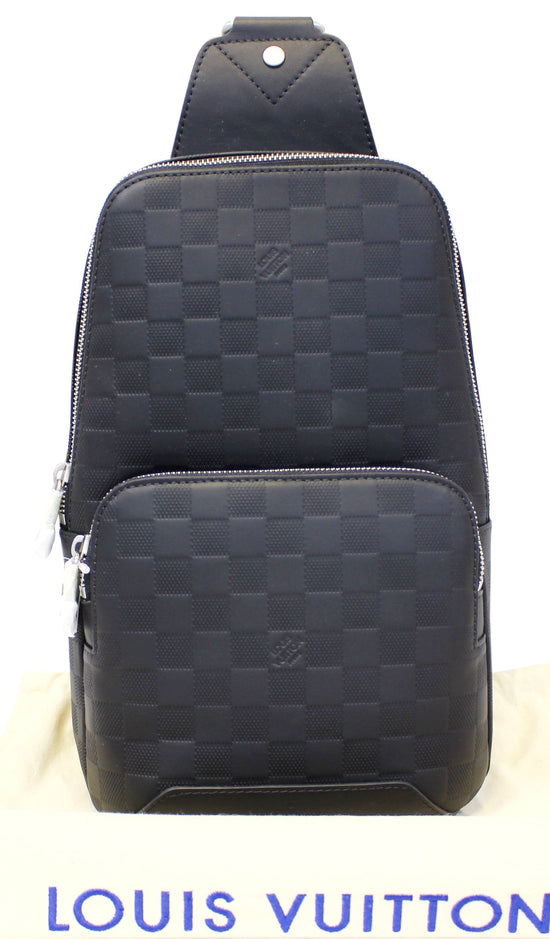 Authentic LOUIS VUITTON Damier infini Avenue sling bag N45303 Bag  #N45-303-A