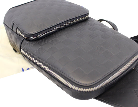 Retail Avenue Sling N40097 Damier Infini Onyx Design flaw? : r