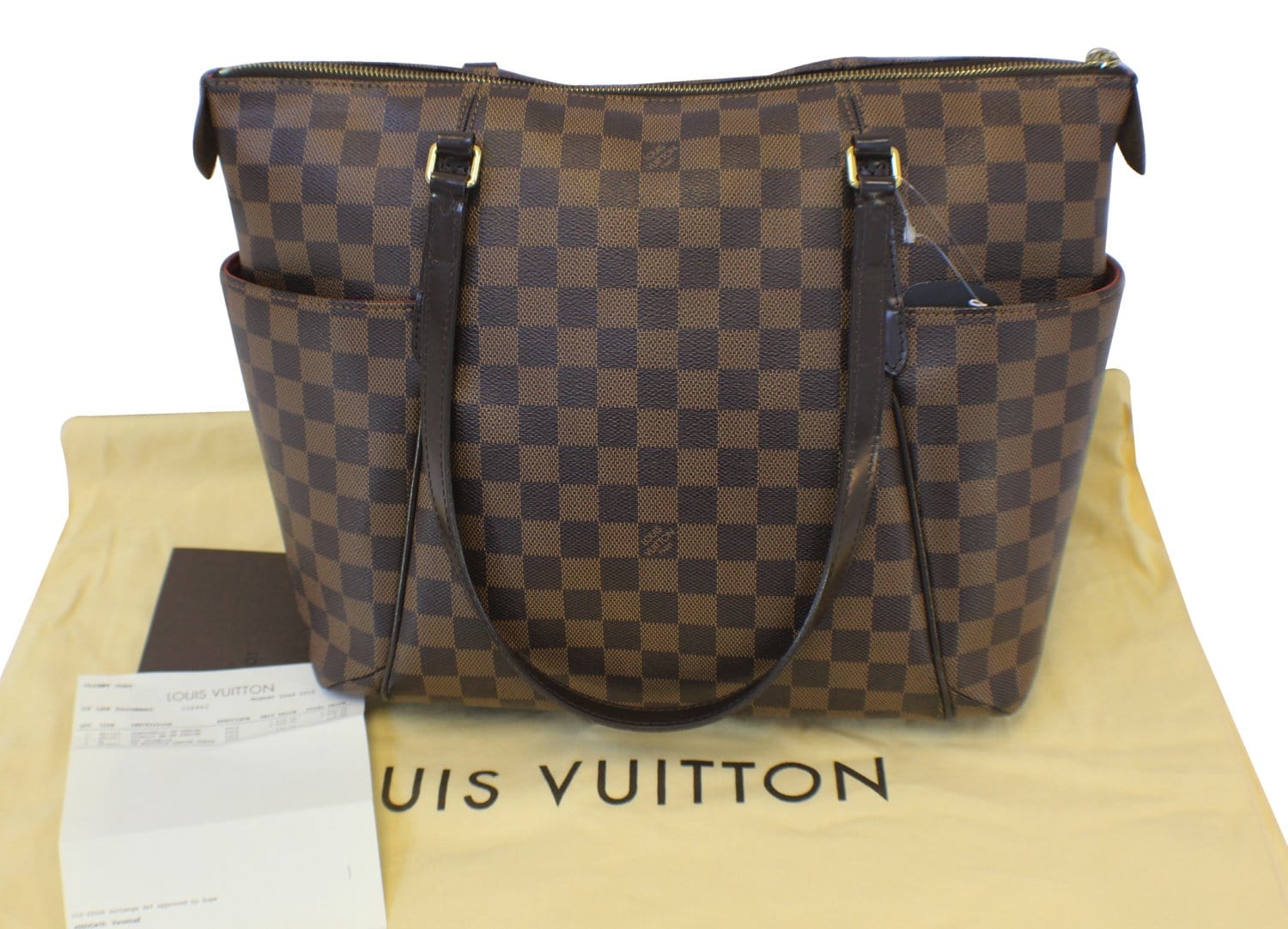 Louis Vuitton Damier Azur Evora MM - Neutrals Totes, Handbags