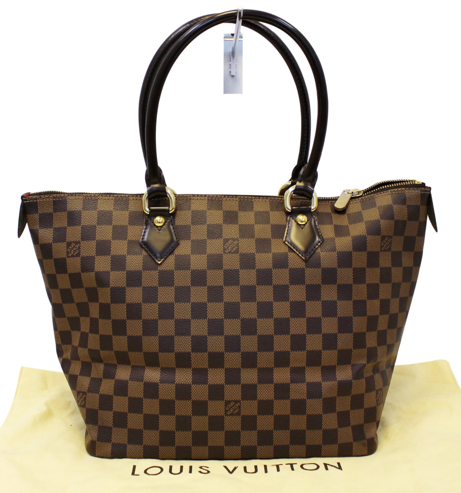 LOUIS VUITTON Damier Ebene Saleya MM