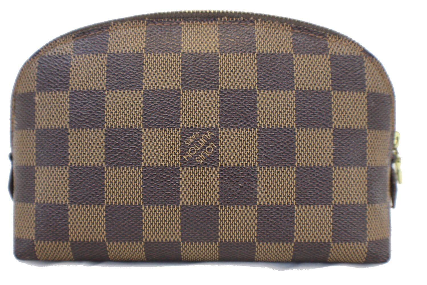 authentic louis vuitton cosmetic pouch damier ebene