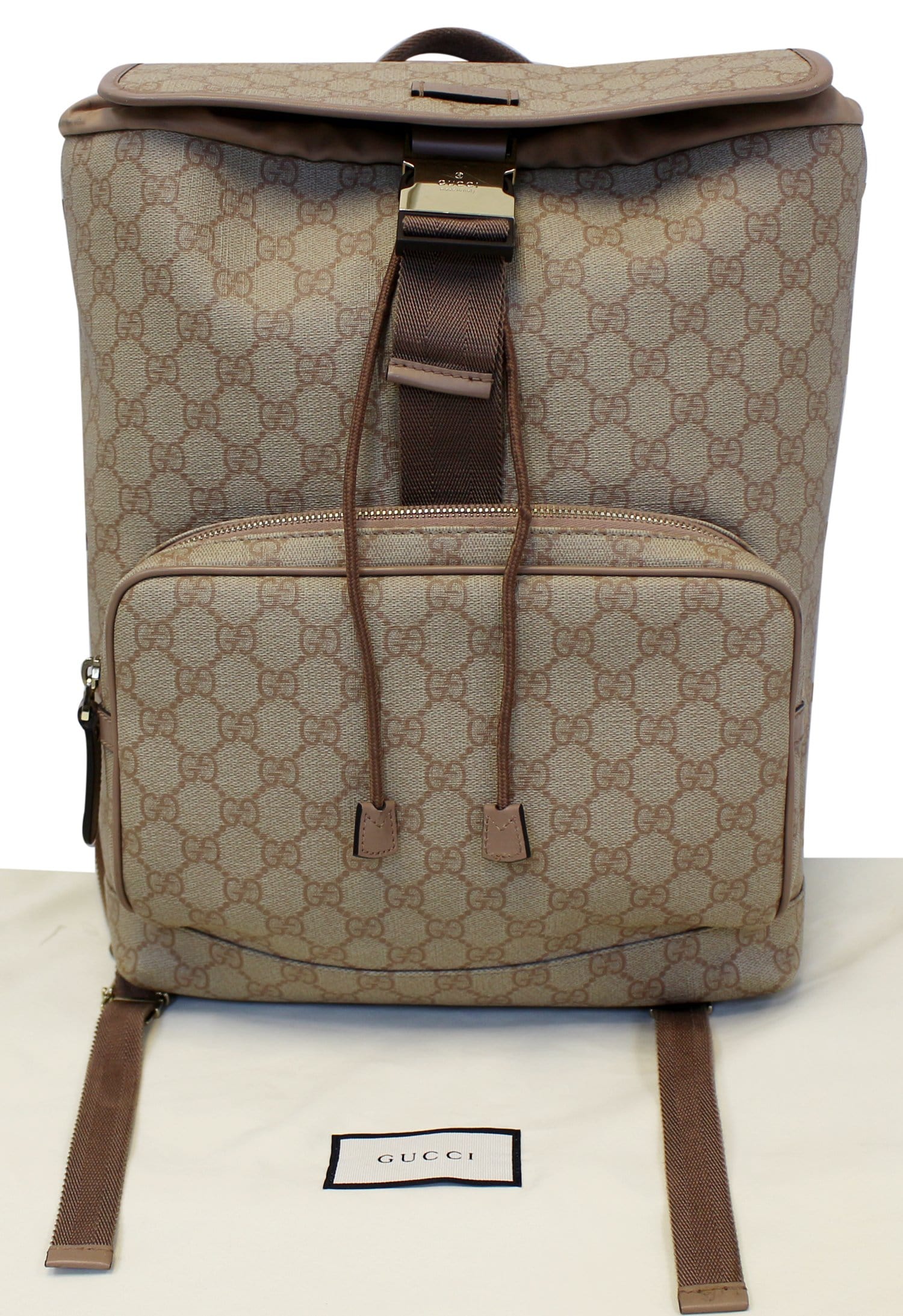 gucci backpack brown