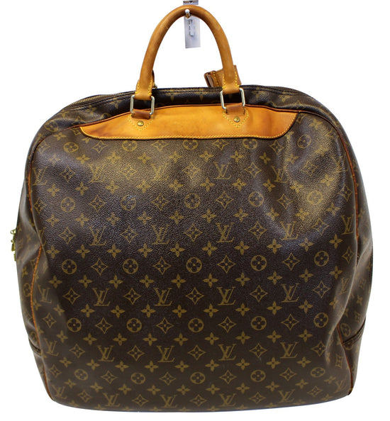 Evasion leather 24h bag Louis Vuitton Brown in Leather - 32168414