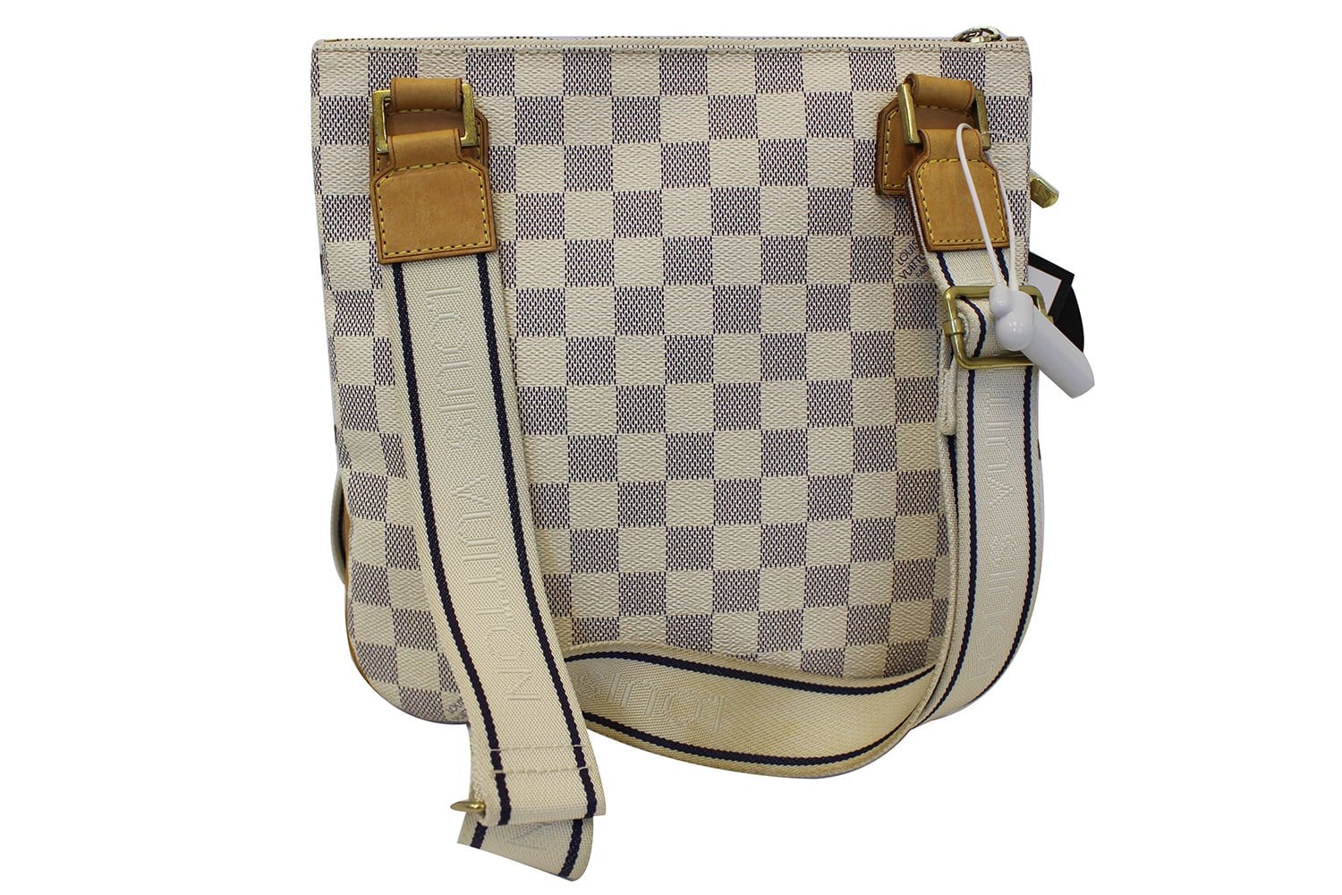 LOUIS VUITTON Damier Azur Pochette Bosphore Crossbody Bag