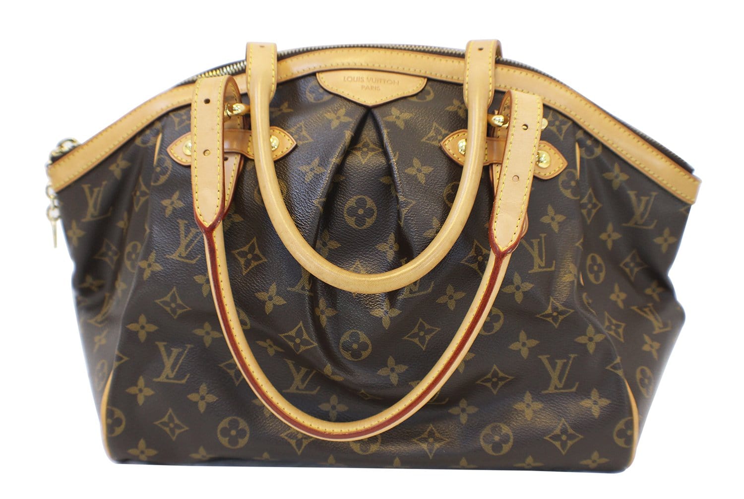 Louis Vuitton Brown Monogram Red Neonoe Bucket Bag Shoulder Tote – Gaby's  Bags