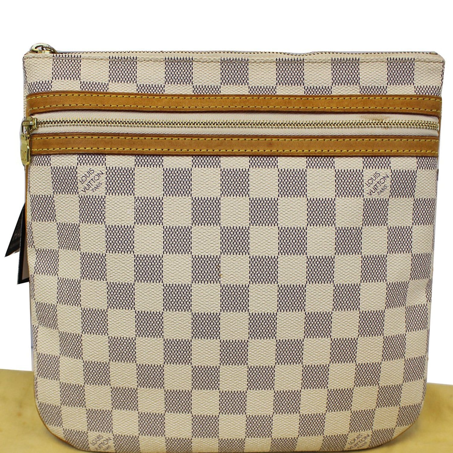 Louis Vuitton Vintage - Damier Azur Pochette Bosphore Bag - Brown - Damier  Canvas Handbag - Luxury High Quality - Avvenice