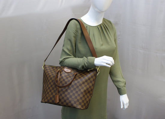 Louis Vuitton Damier Ebene Belmont MM Tote (SHF-19998) – LuxeDH