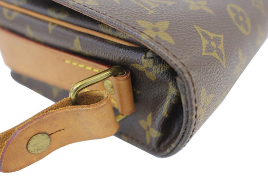 Brown Louis Vuitton Monogram Cartouchiere MM Crossbody Bag – Designer  Revival