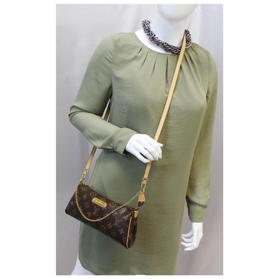 Louis Vuitton Monogram Pochette Eva 2way Crossbody