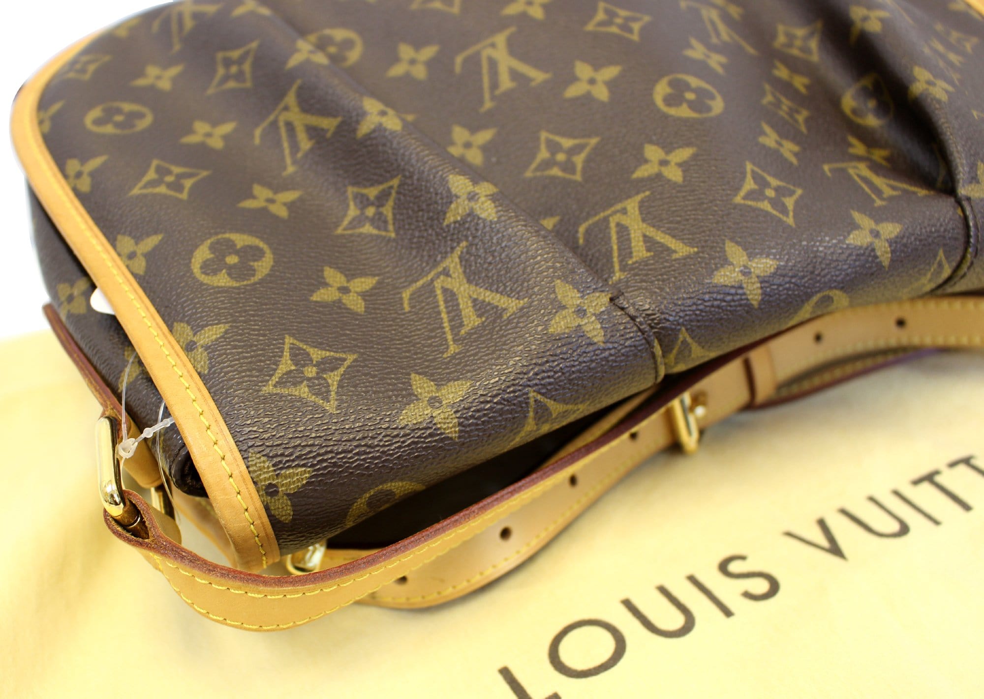 LOUIS VUITTON Monogram Canvas Menilmontant MM Crossbody Bag