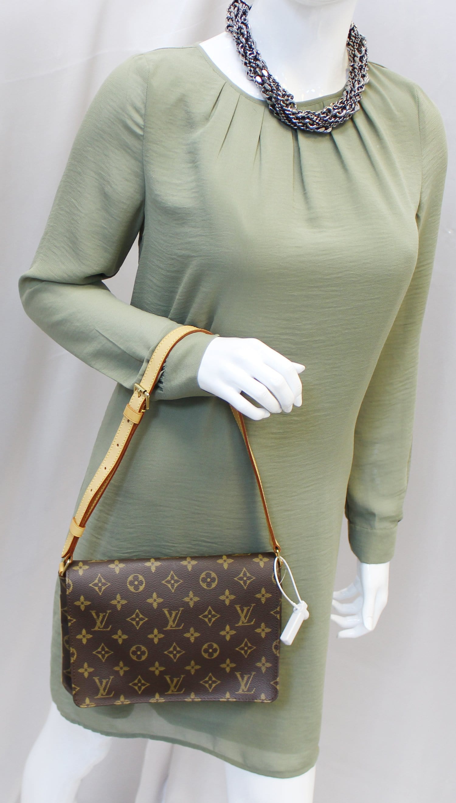 LOUIS VUITTON Monogram Canvas Musette Tango Shoulder Bag