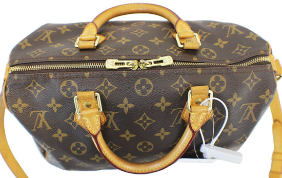 Louis Vuitton Monogram Speedy Bandouliere 30 Boston