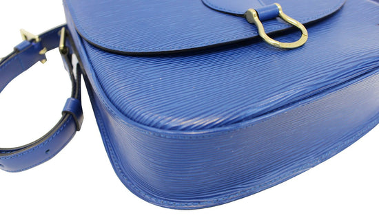 Louis Vuitton Rust EPI Leather Saint Cloud Bag