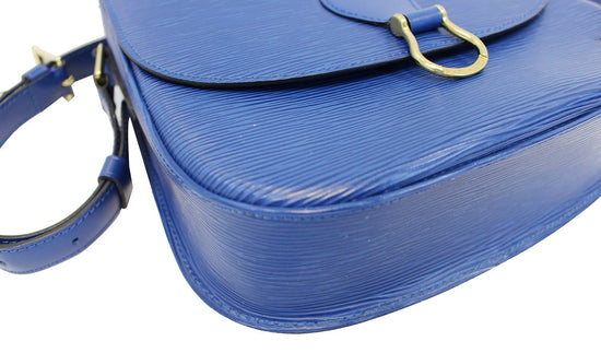 Louis Vuitton Epi Leather Saint Cloud PM Blue at Jill's Consignment