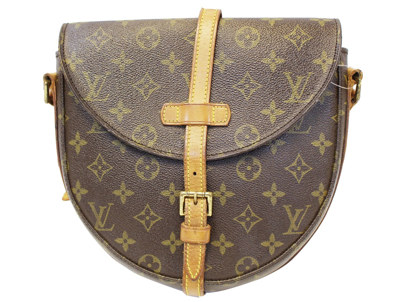 LV' Chantilly Leather Crossbody Bag