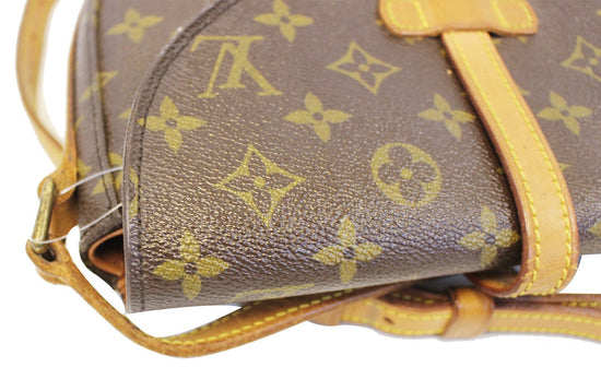 Louis+Vuitton+Chantilly+Crossbody+MM+Brown+Leather for sale online