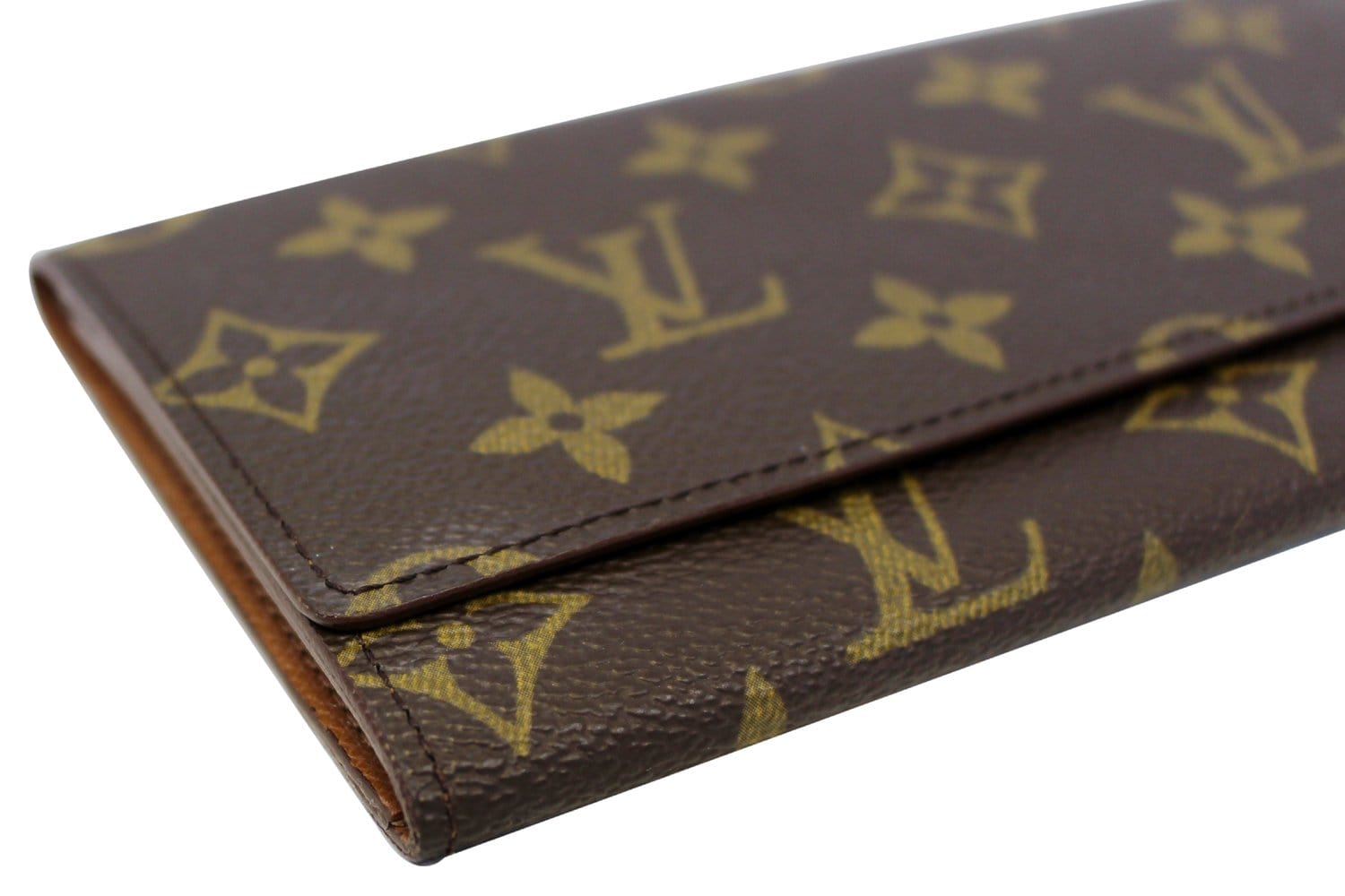 LOUIS VUITTON Monogram Canvas Long Flap Wallet