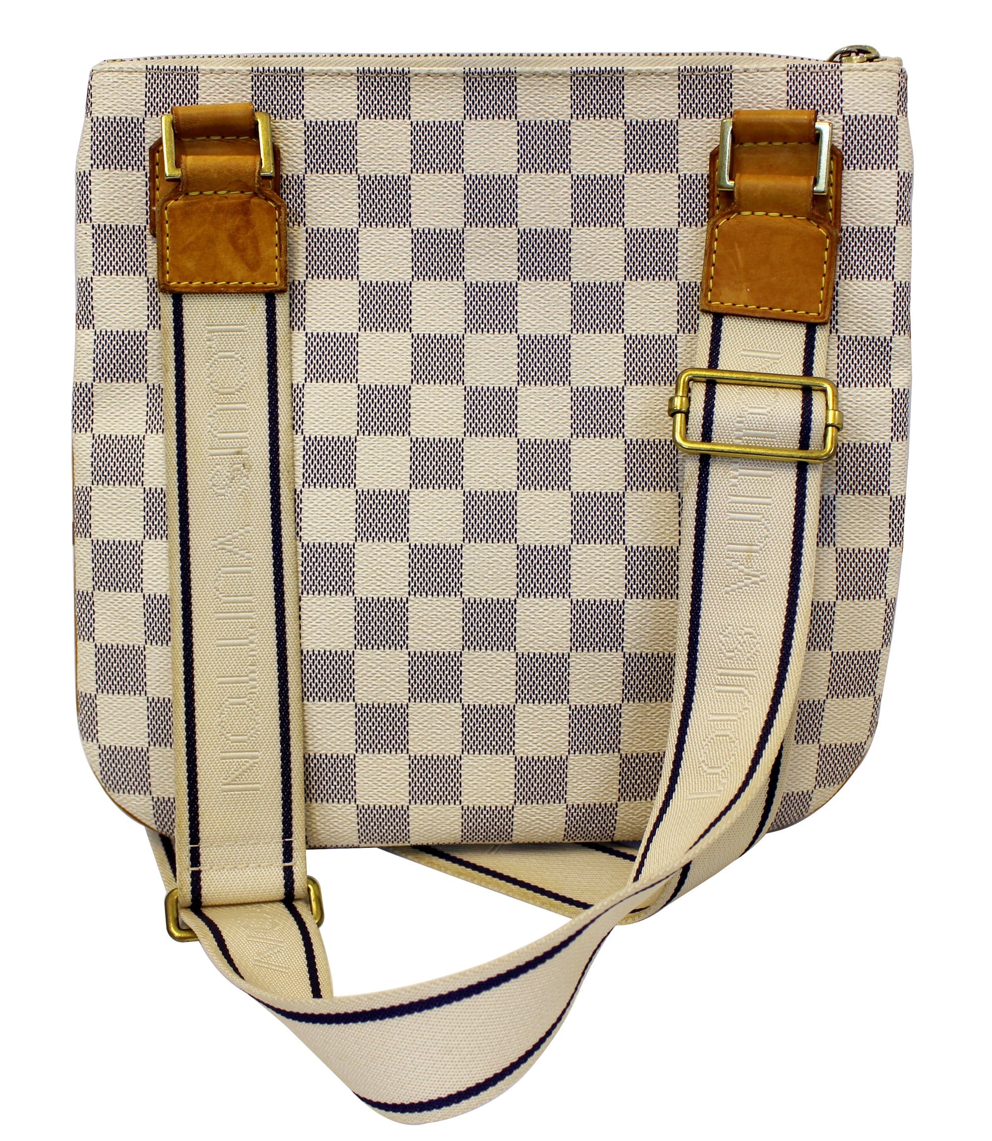 LOUIS VUITTON Damier Azur Pochette Bosphore Crossbody Bag